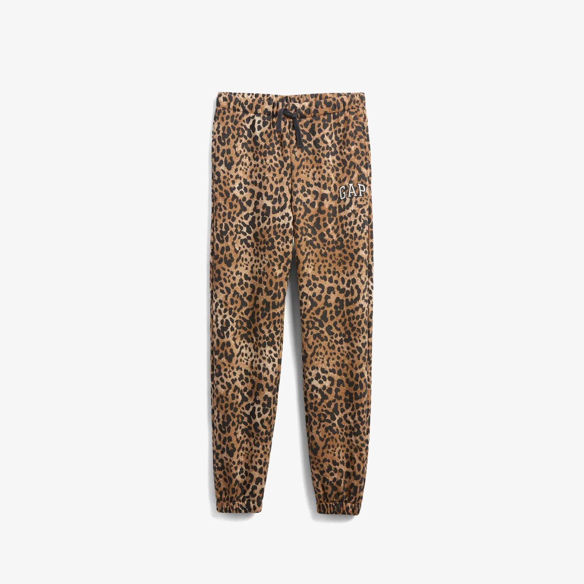  Gap V-Fa Logo Heritage Çocuk Kahverengi Eşofman Altı