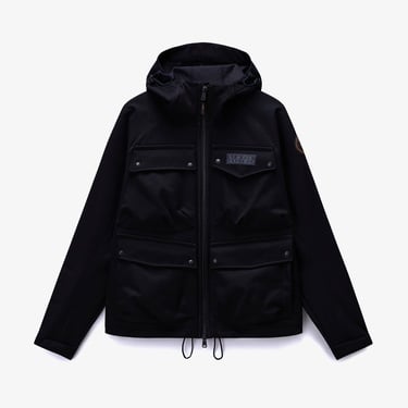  Napapijri Northfarer Puffer Erkek Siyah Mont