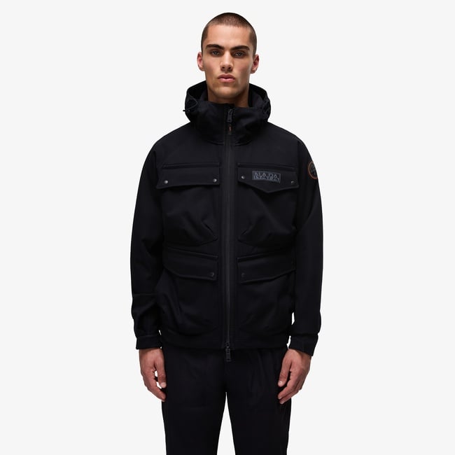  Napapijri Northfarer Puffer Erkek Siyah Mont