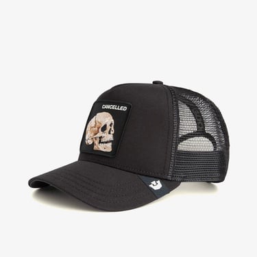  Goorin Bros Cancelled Skull Unisex Siyah Şapka
