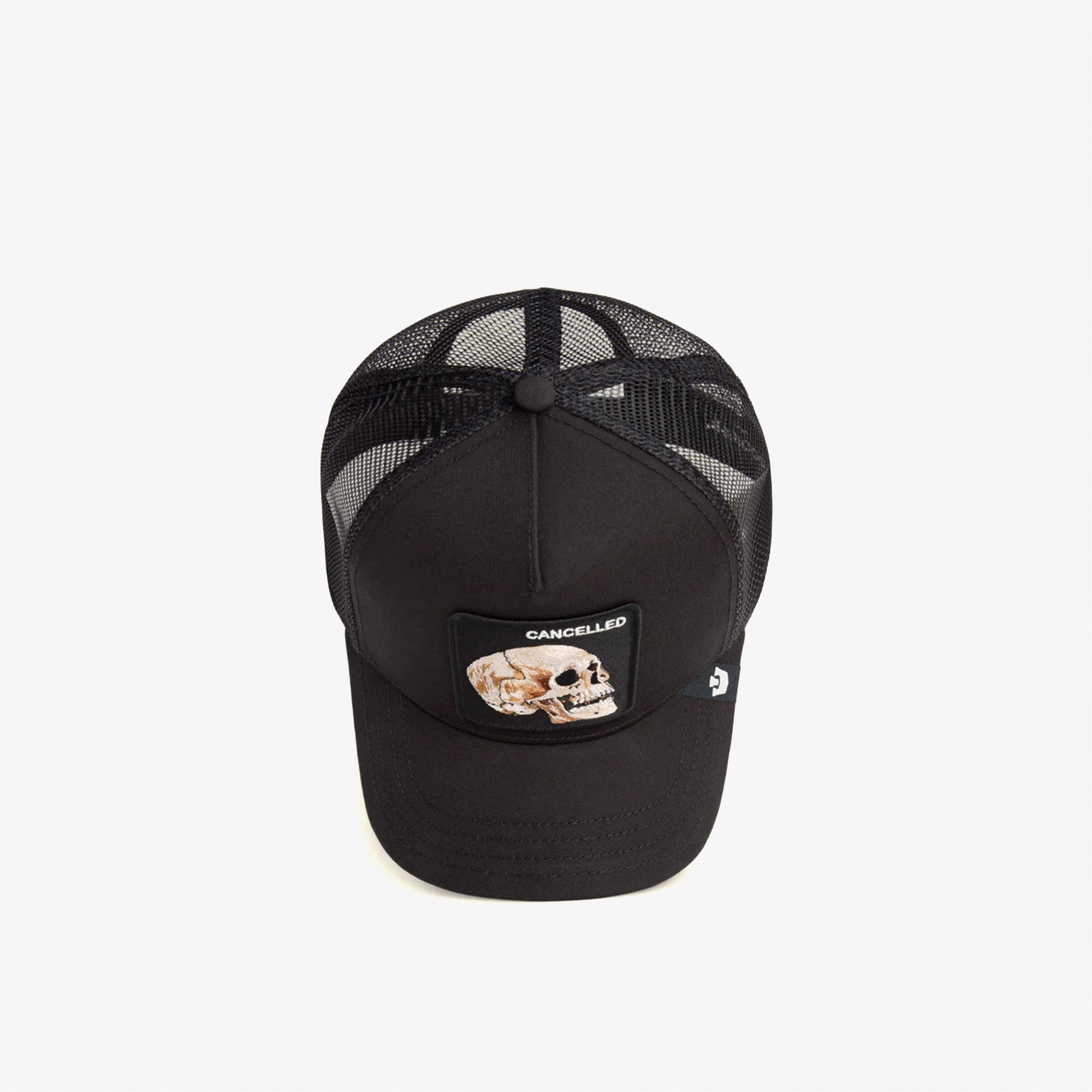Goorin Bros Cancelled Skull Unisex Siyah Şapka