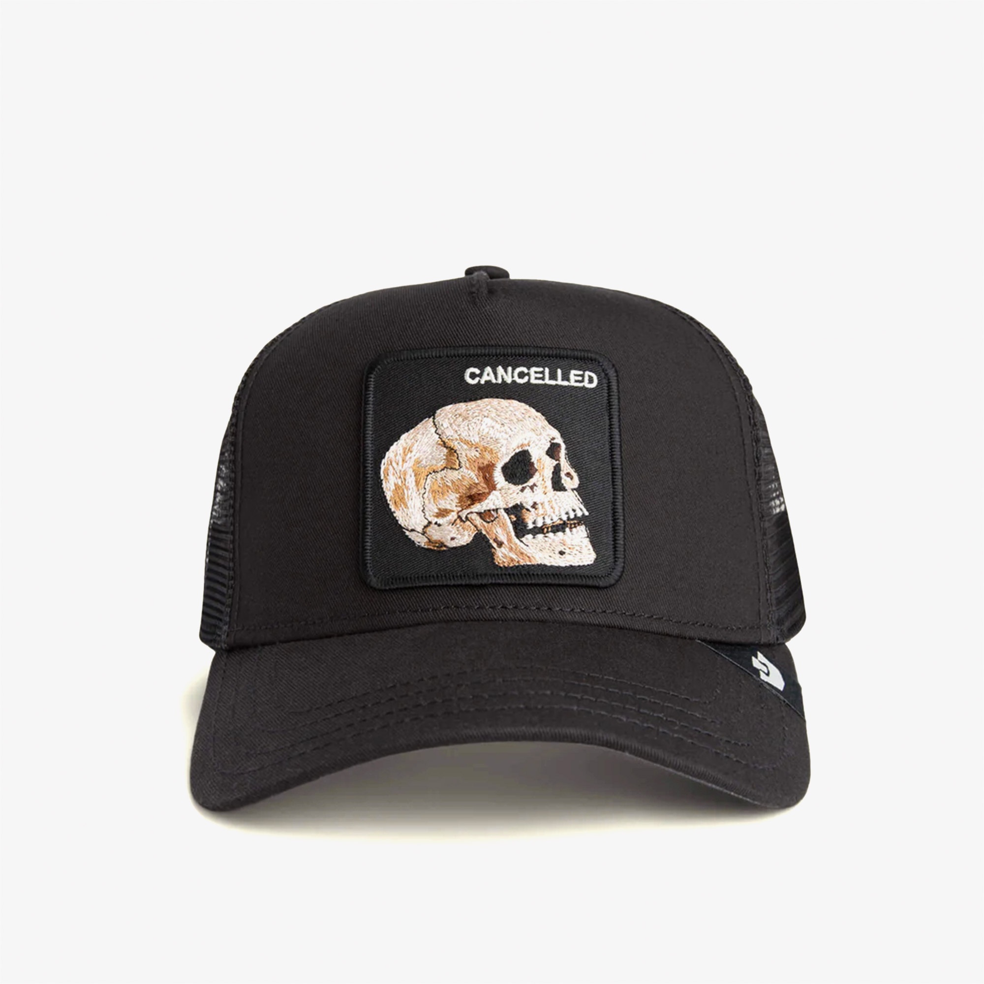 Goorin Bros Cancelled Skull Unisex Siyah Şapka