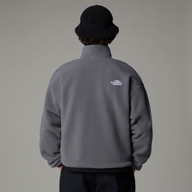  The North Face Erkek Yumiori Siyah/Koyu Gri Çift Taraflı Polar Mont