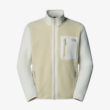  The North Face Erkek Yumiori Krem Fermuarlı Polar Mont