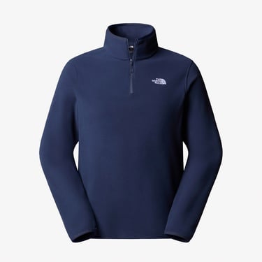  The North Face Glacier Fleece Fermuarlı Lacivert Polar Üst