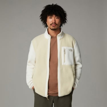  The North Face Erkek Yumiori Krem Fermuarlı Polar Mont