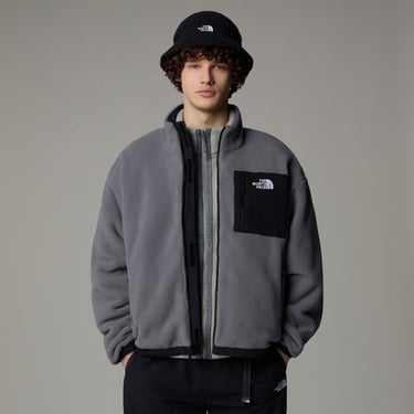  The North Face Erkek Yumiori Siyah/Koyu Gri Çift Taraflı Polar Mont