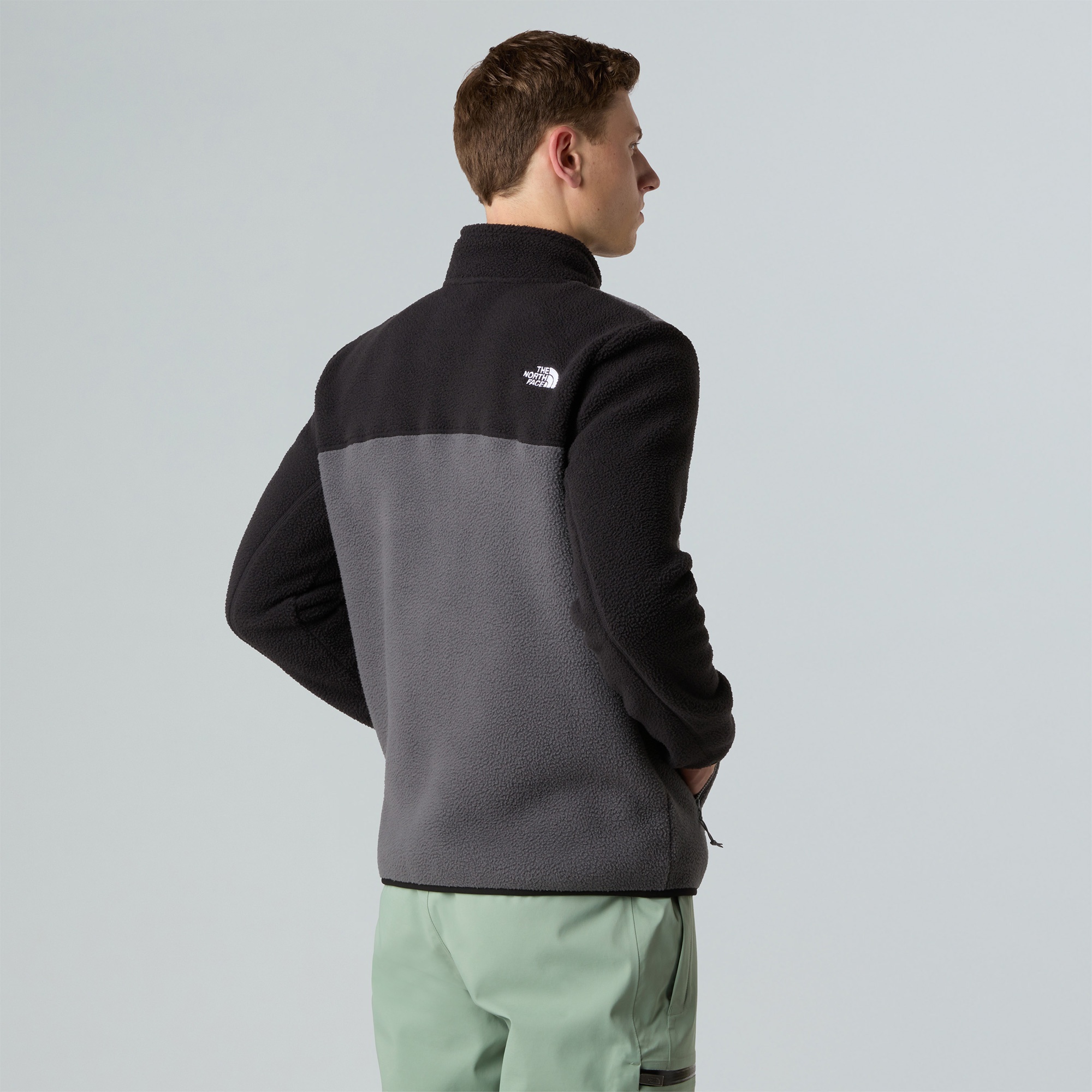 The North Face Yumiori Full Zipped Erkek Gri Polar Üst