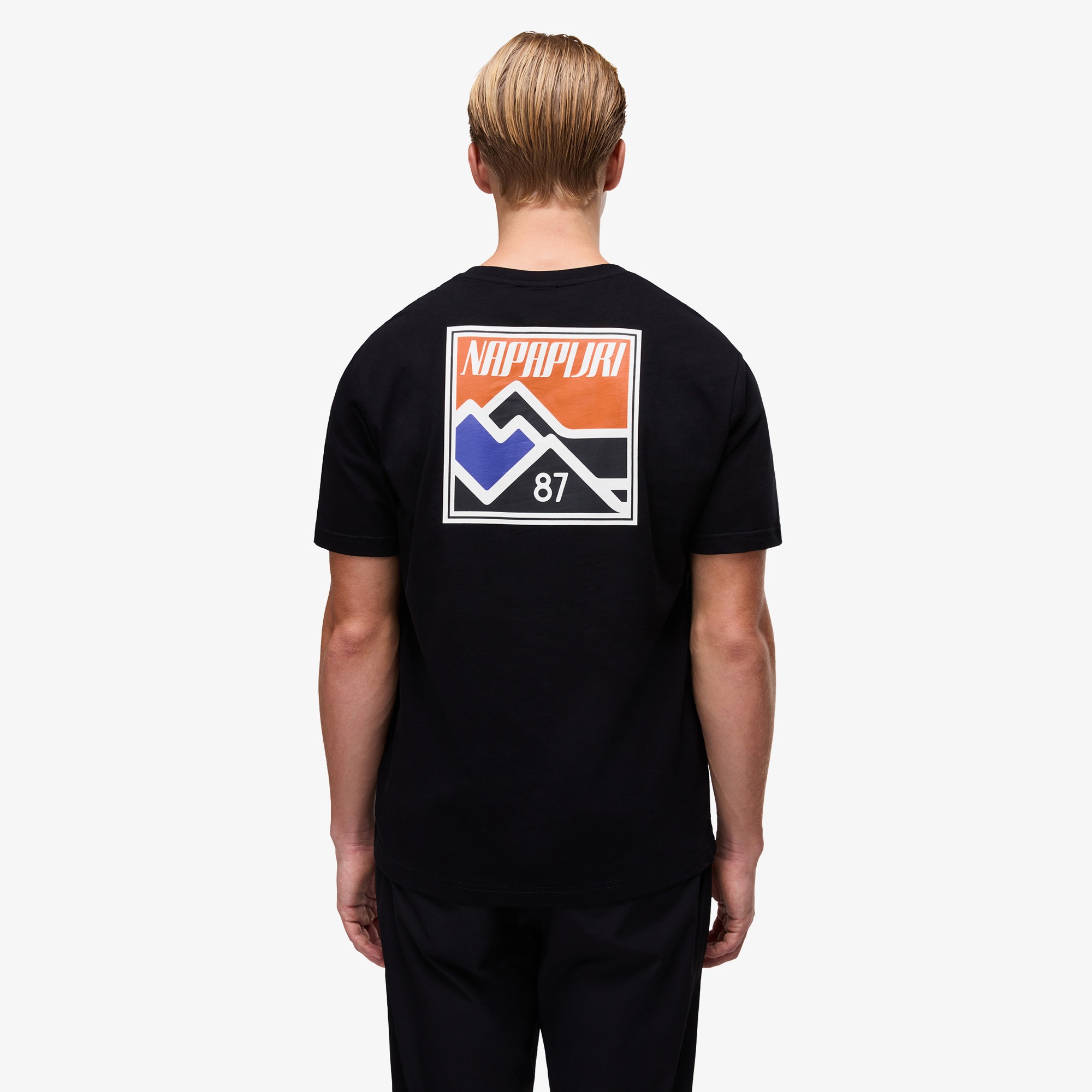 Napapijri S-Guide Erkek Siyah T-Shirt