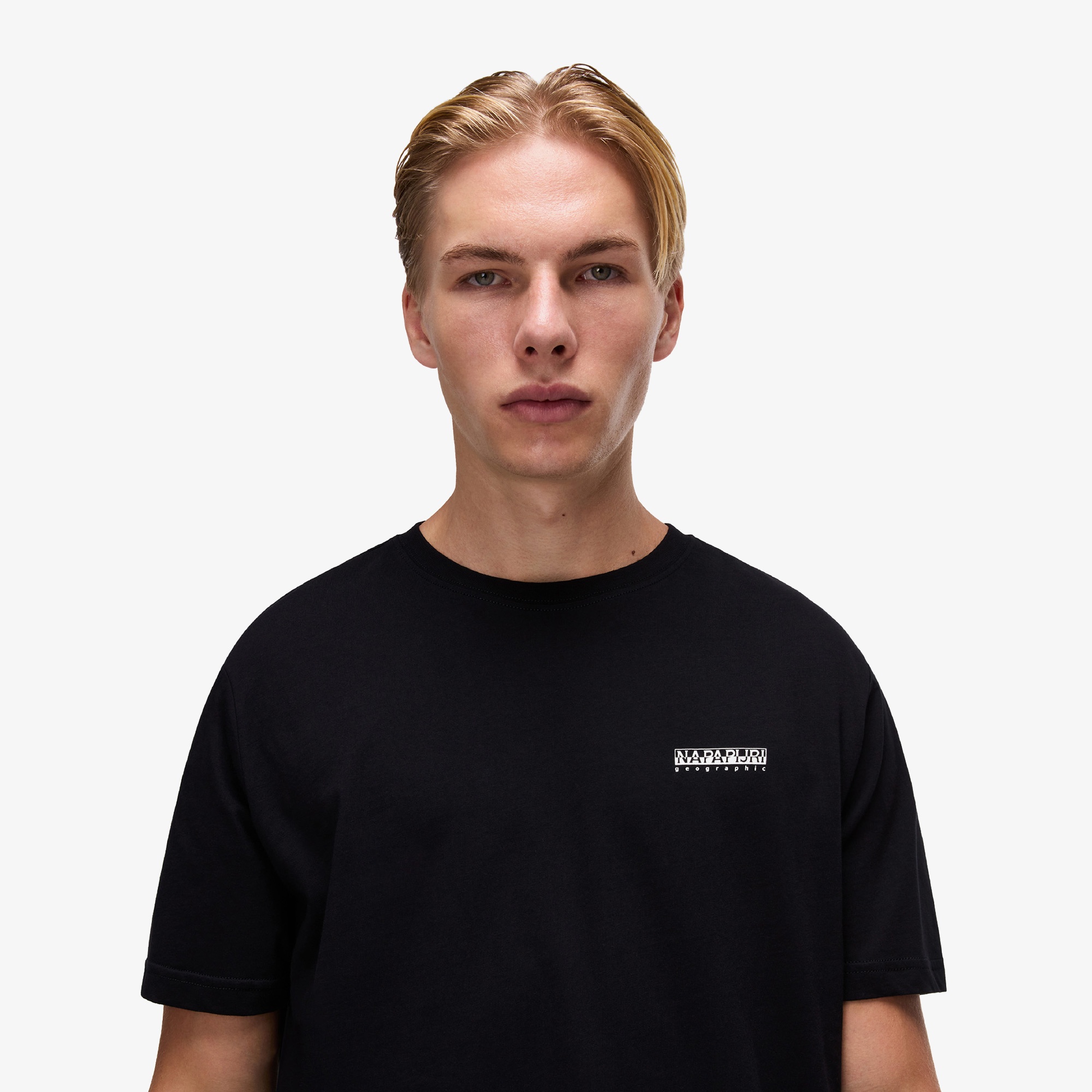 Napapijri S-Guide Erkek Siyah T-Shirt