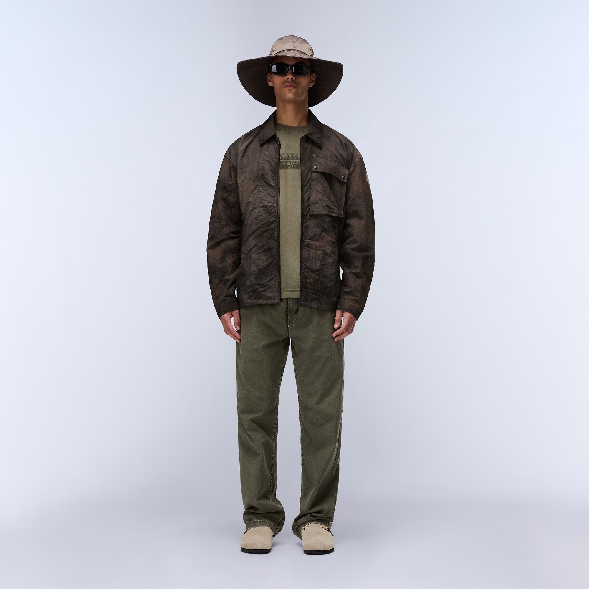 Napapijri Comel Erkek Yeşil T-Shirt