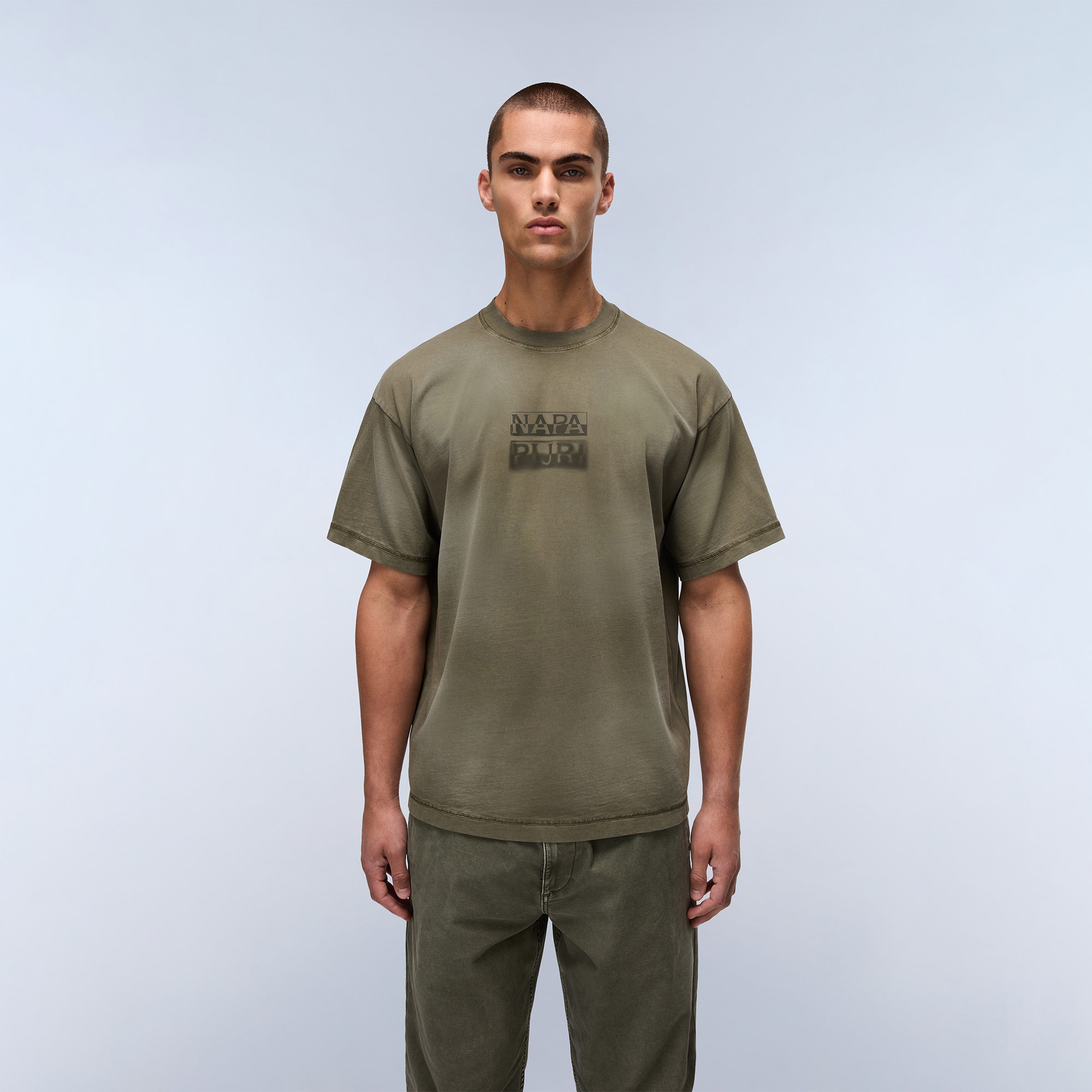 Napapijri Comel Erkek Yeşil T-Shirt