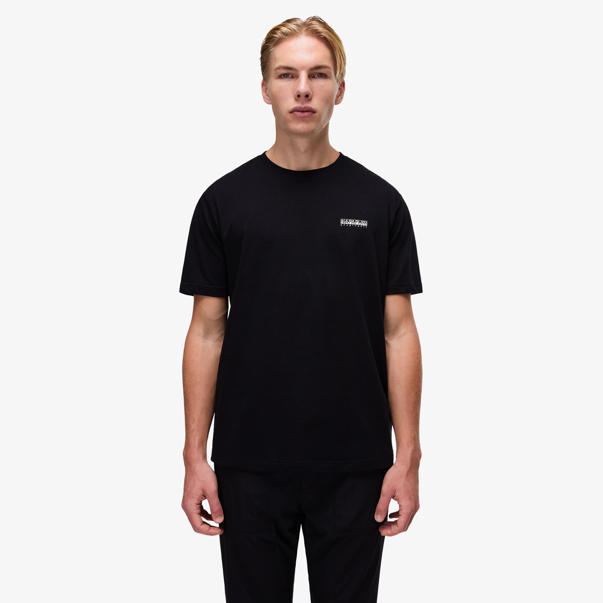  Napapijri S-Guide Erkek Siyah T-Shirt