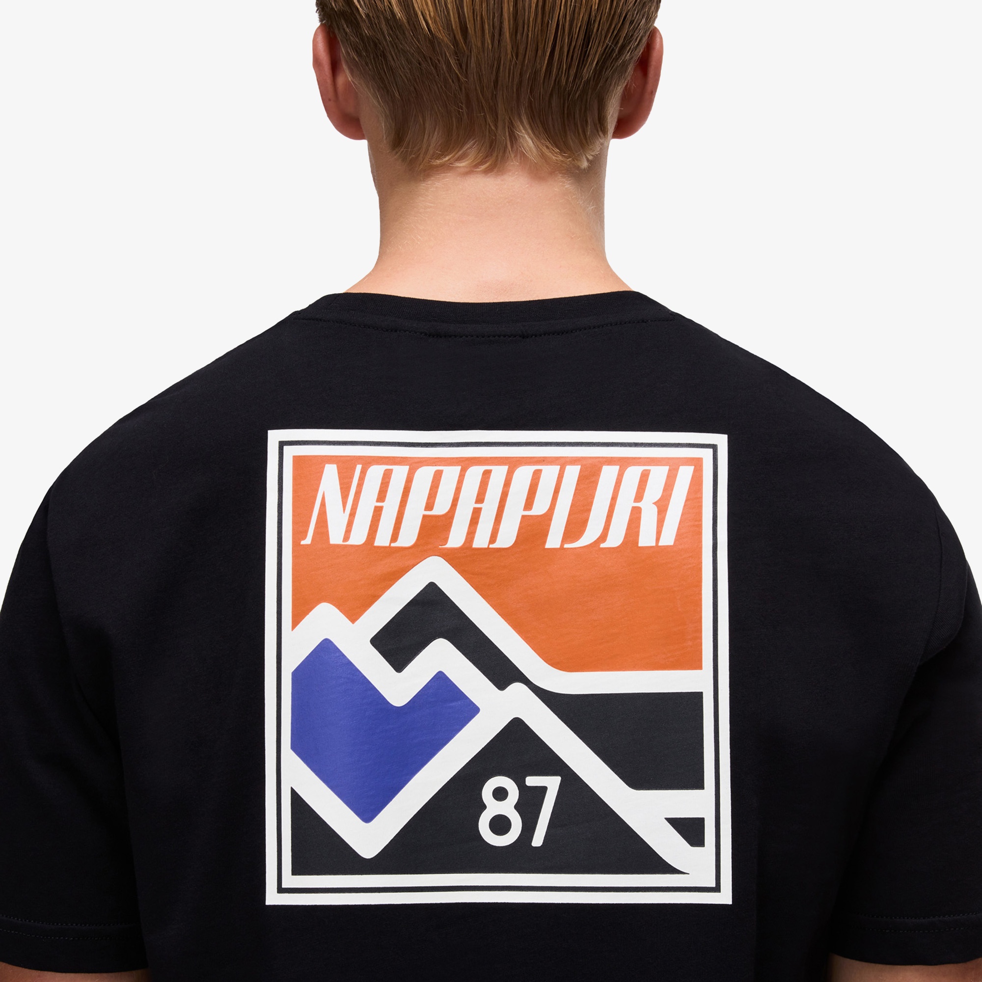 Napapijri S-Guide Erkek Siyah T-Shirt