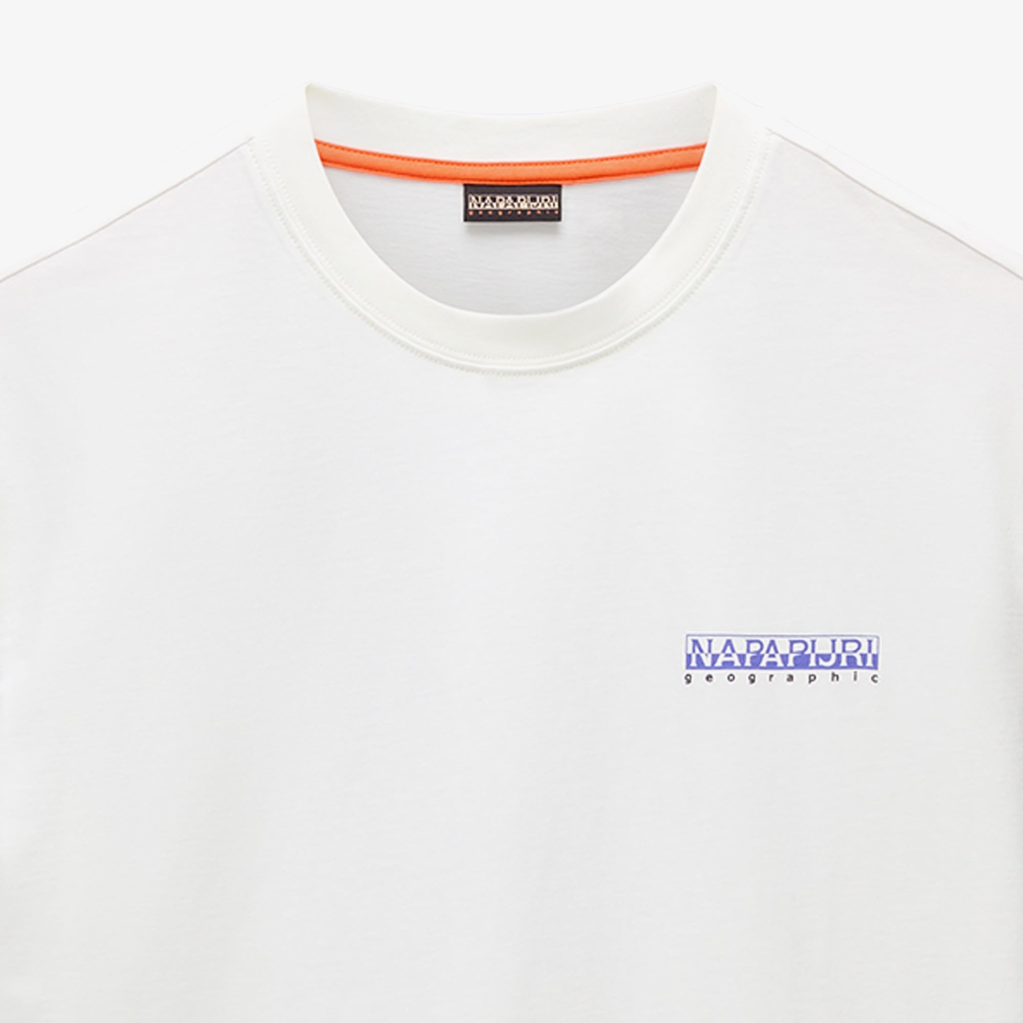 Napapijri S-Guide Erkek Beyaz T-Shirt