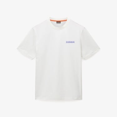  Napapijri S-Guide Erkek Beyaz T-Shirt