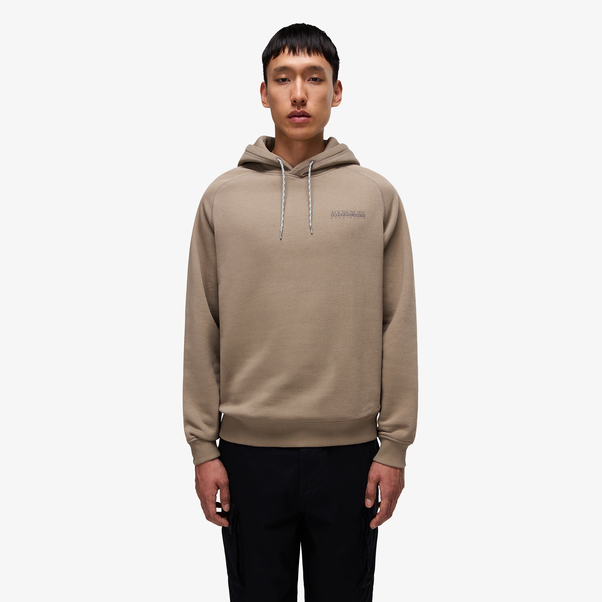 Napapijri B-Back Graphic Erkek Yeşil Sweatshirt