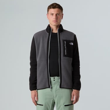  The North Face Yumiori Full Zipped Erkek Gri Polar Üst