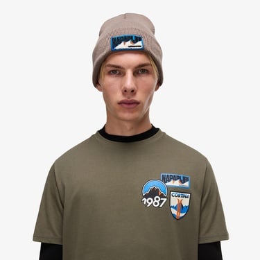  Napapijri S-Montepiana Erkek Yeşil T-Shirt