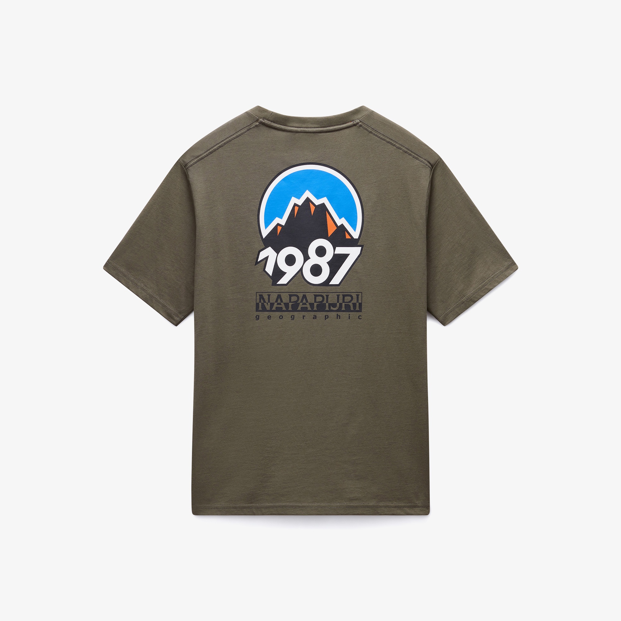 Napapijri S-Montepiana Erkek Yeşil T-Shirt