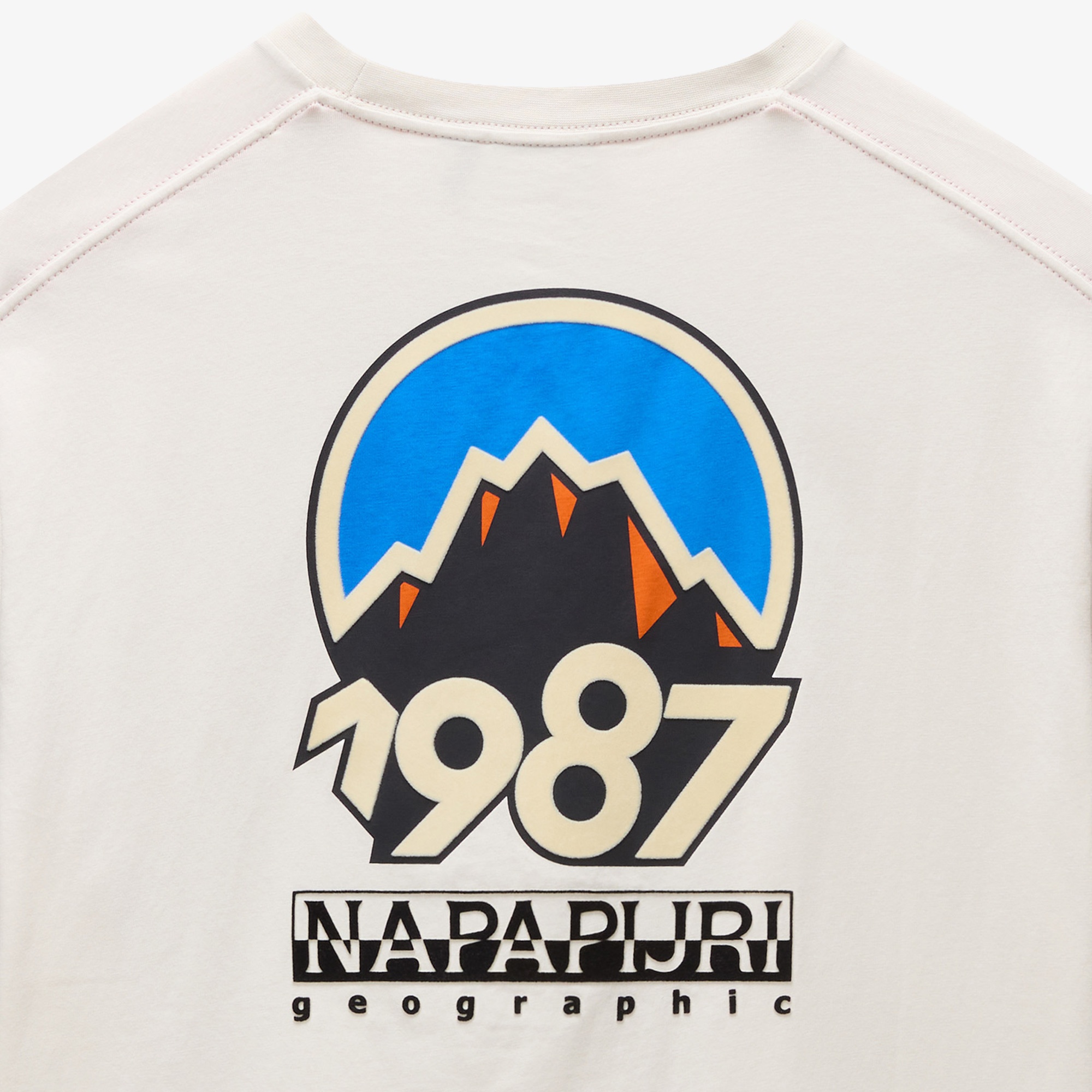 Napapijri S-Montepiana Erkek Bej T-Shirt