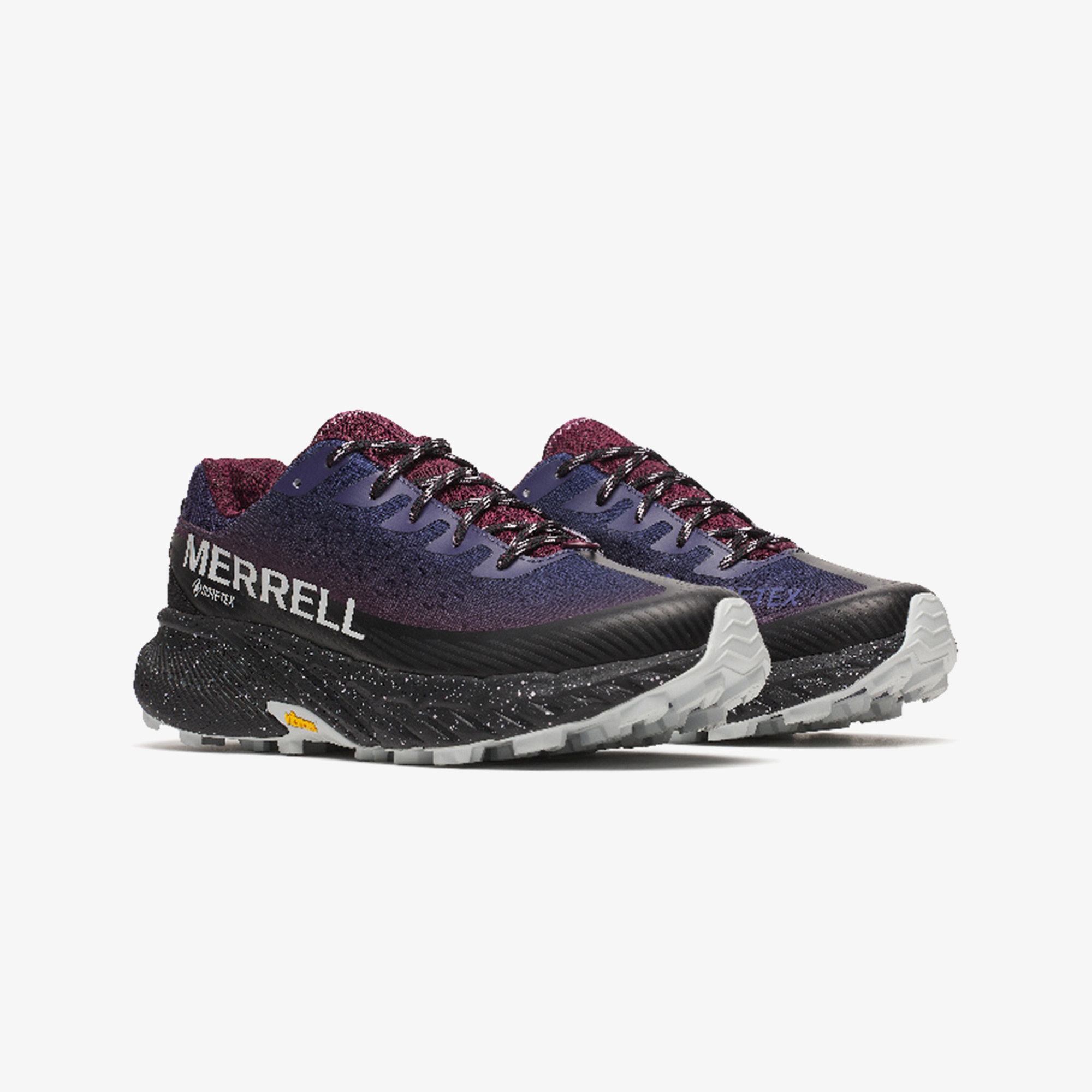 Merrell Agility Peak 5 Gore Tex Erkek Mor Koşu Ayakkabısı