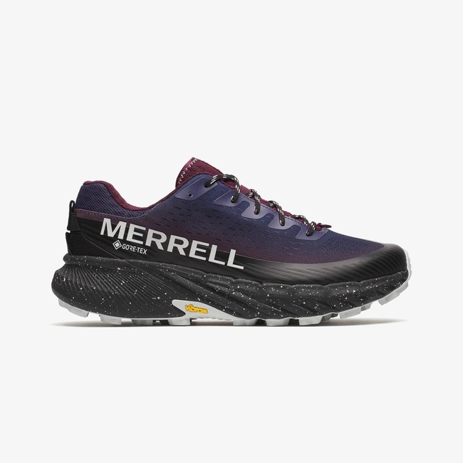  Merrell Agility Peak 5 Gore Tex Erkek Mor Koşu Ayakkabısı