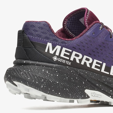  Merrell Agility Peak 5 Gore Tex Kadın Mor Koşu Ayakkabısı