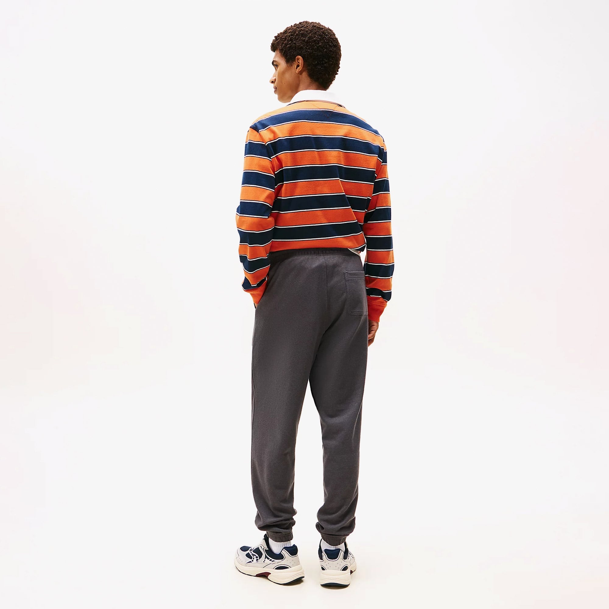 Tommy Hilfiger Heritage Varsity Erkek Gri Eşofman Altı