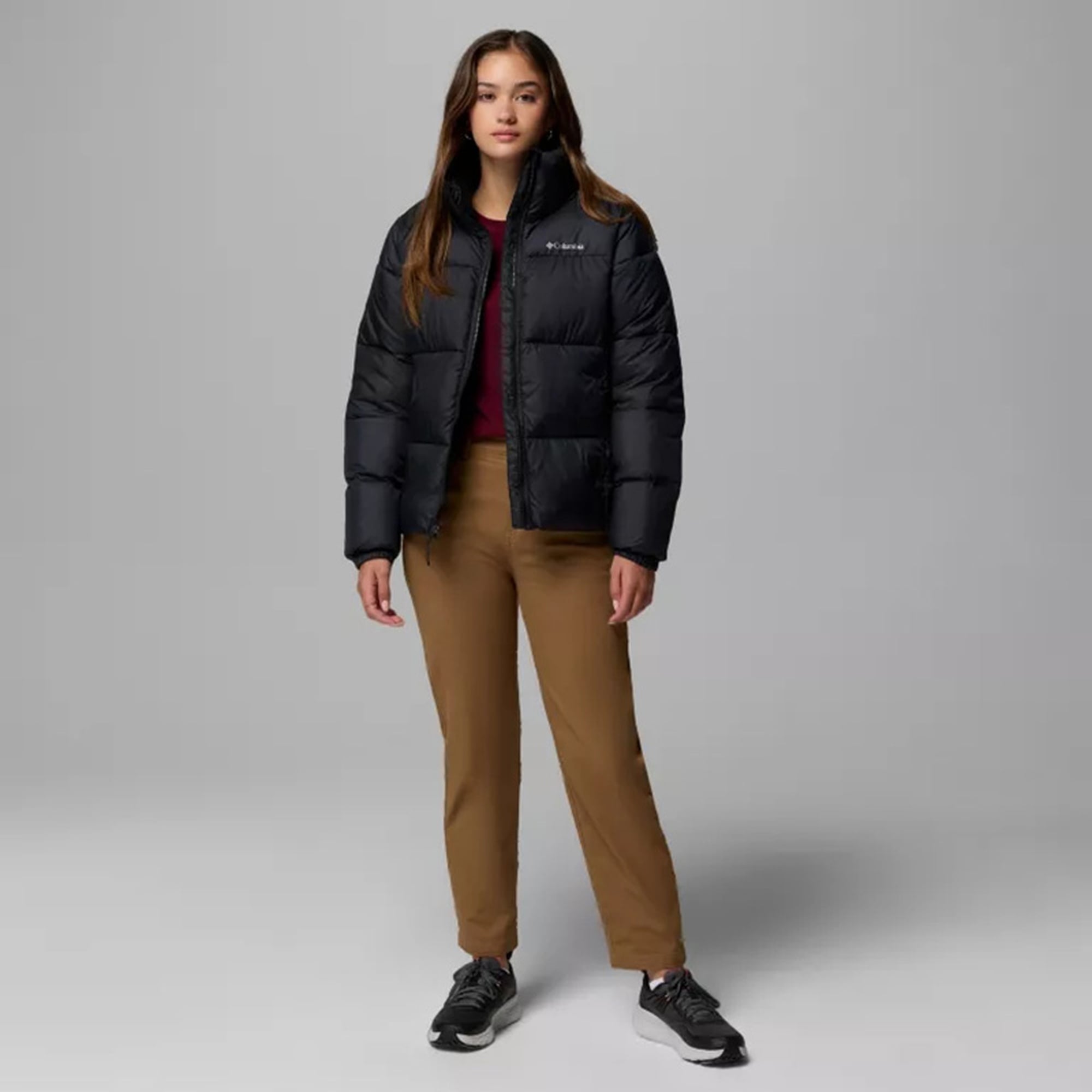 Columbia Puffect II Full Zip Kadın Siyah Mont