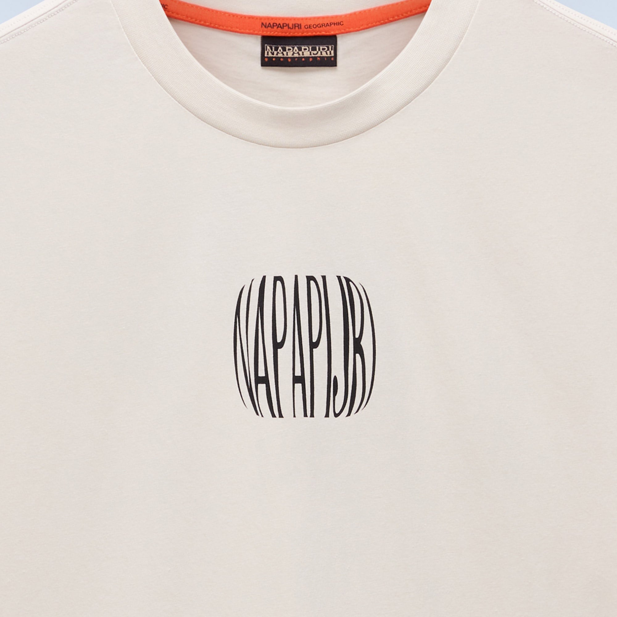 Napapijri Yukis Erkek Beyaz T-Shirt