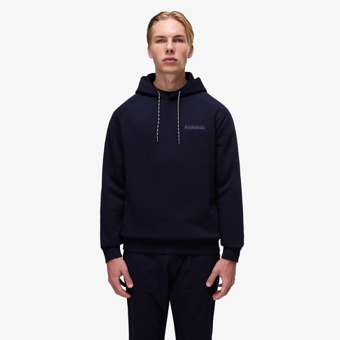  Napapijri B-Back Graphic Erkek Mavi Sweatshirt