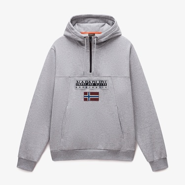  Napapijri Burgee 2.0 Erkek Gri Sweatshirt