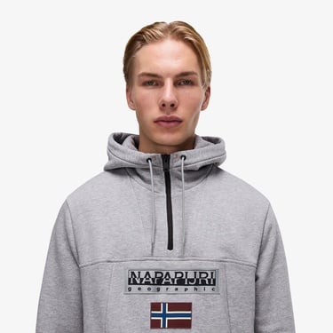  Napapijri Burgee 2.0 Erkek Gri Sweatshirt