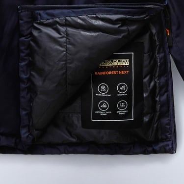  Napapijri Rainforest Tech Erkek Mavi Ceket