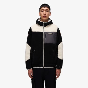  Napapijri Yupik 3 Erkek Siyah Polar Ceket