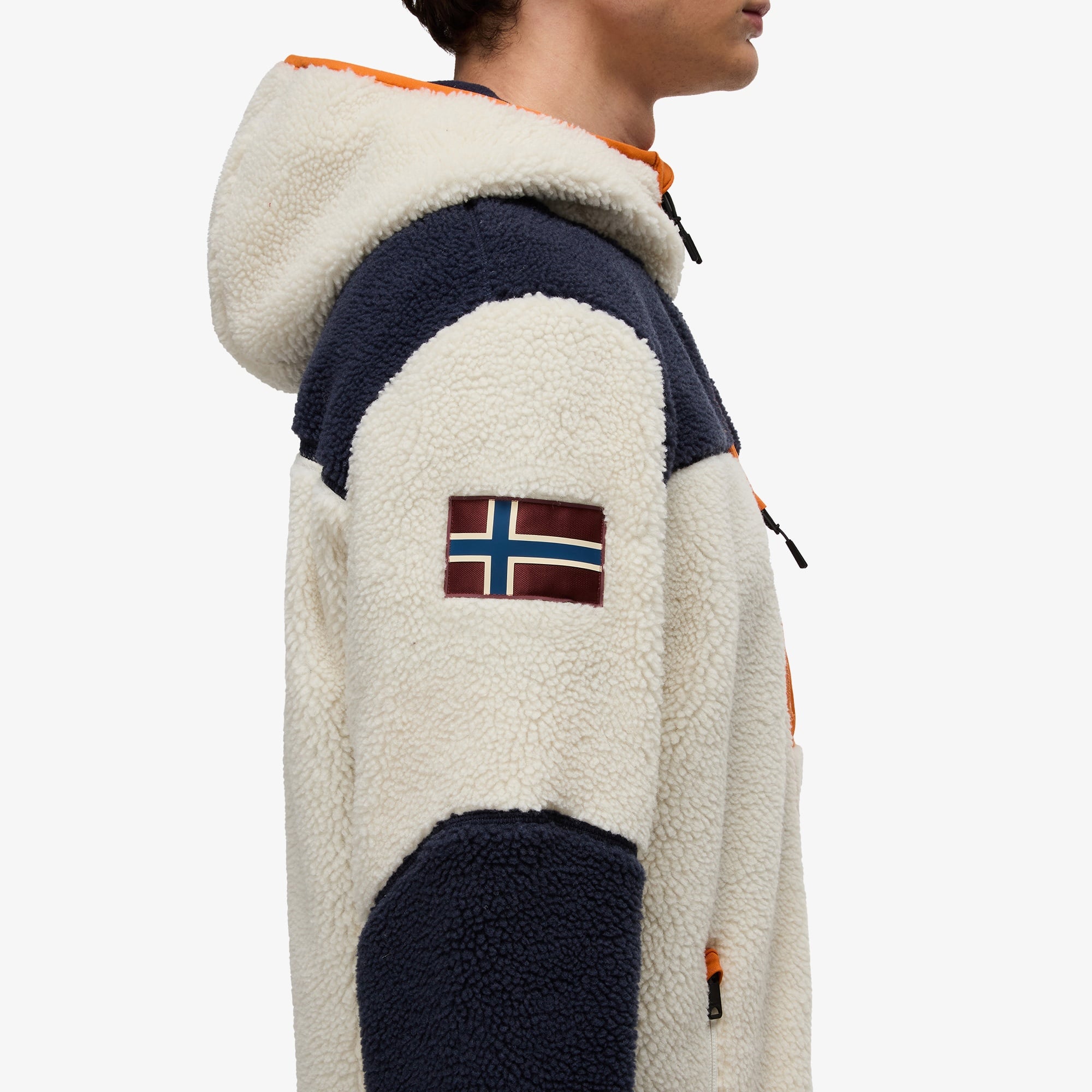 Napapijri Yupik 3 Erkek Krem Polar Ceket