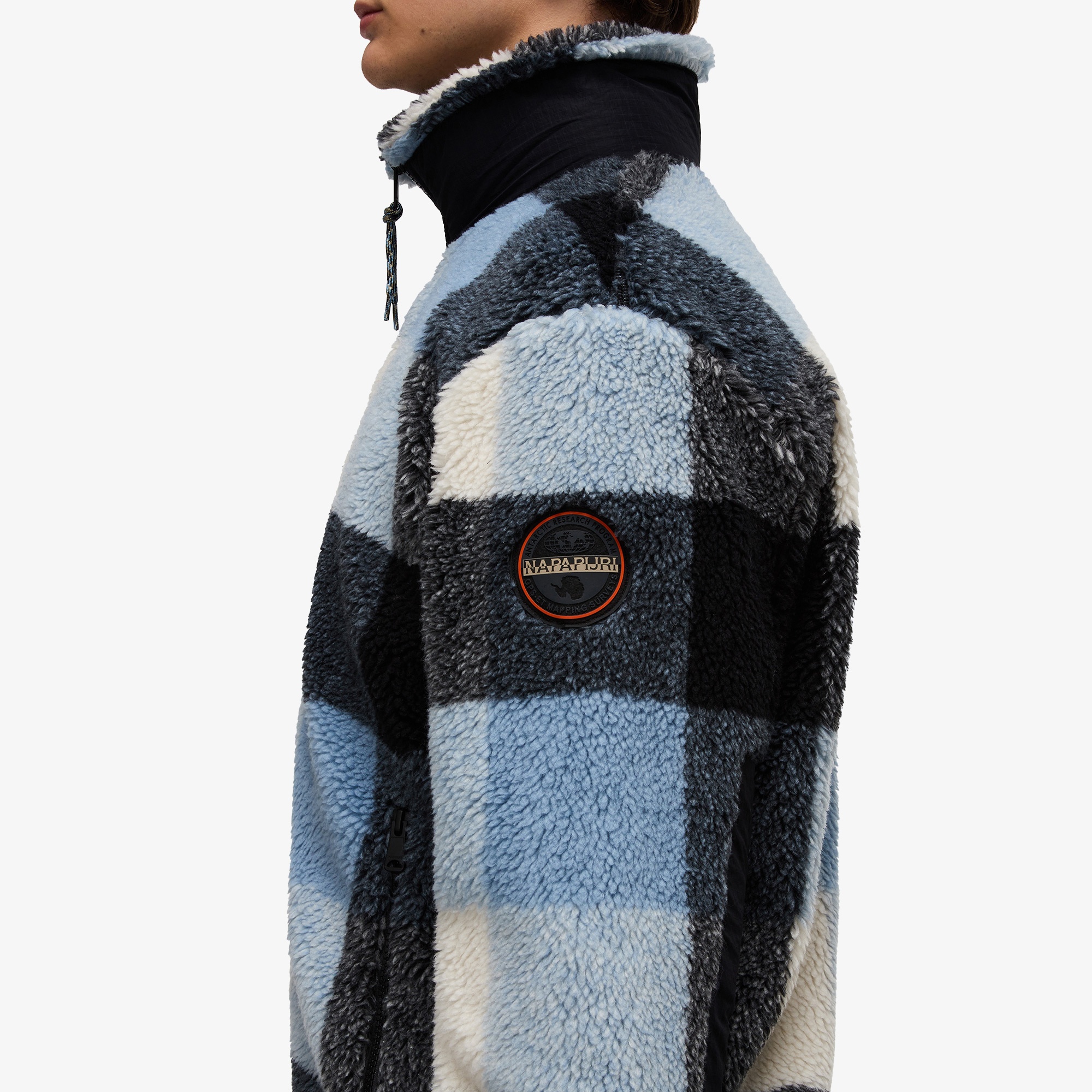 Napapijri T-Montepiana Erkek Mavi Polar Ceket