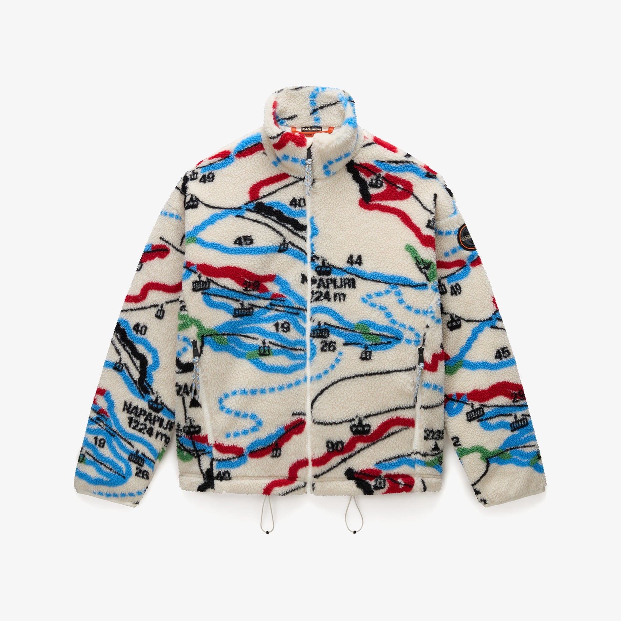 Napapijri T-Fiemme Erkek Renkli Polar Ceket