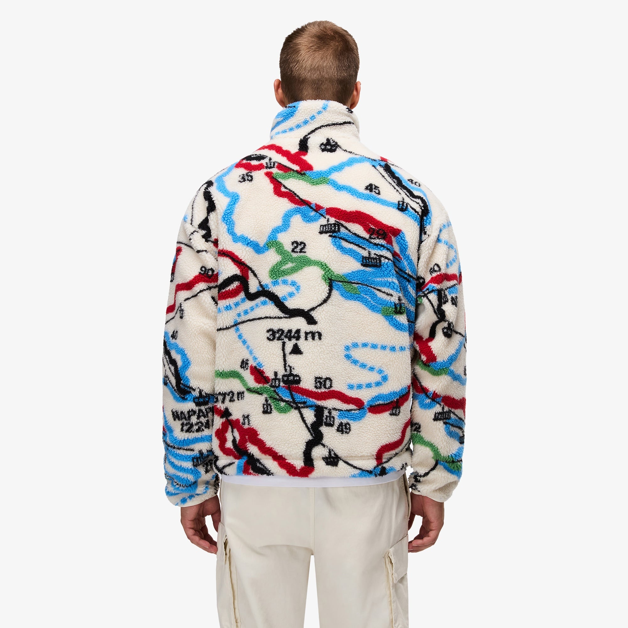 Napapijri T-Fiemme Erkek Renkli Polar Ceket