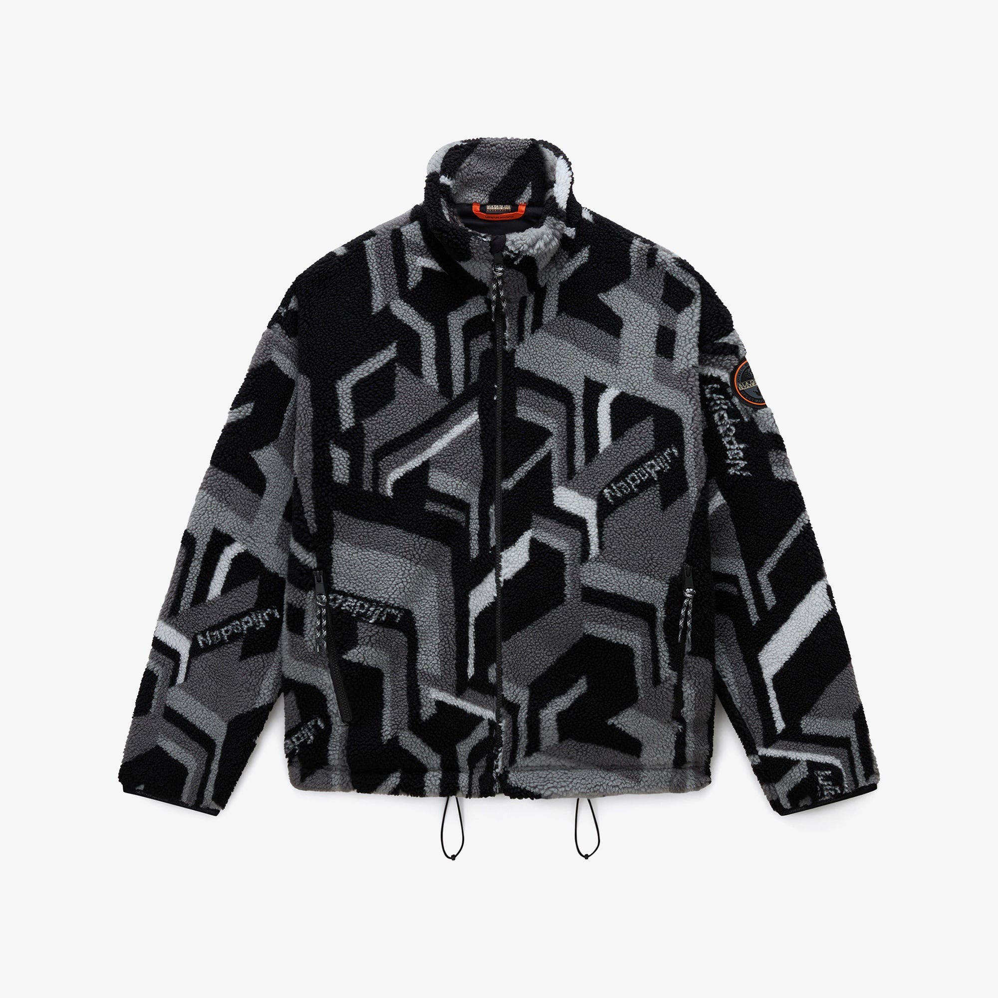 Napapijri T-Fiemme Erkek Gri Polar Ceket