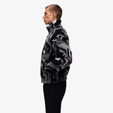  Napapijri T-Fiemme Erkek Gri Polar Ceket