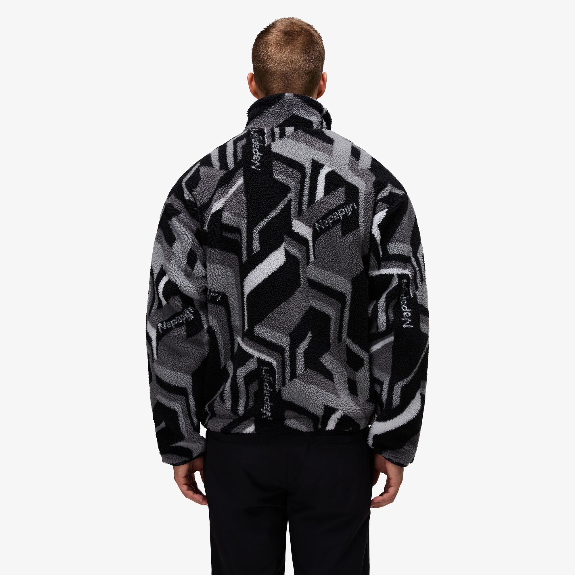 Napapijri T-Fiemme Erkek Gri Polar Ceket