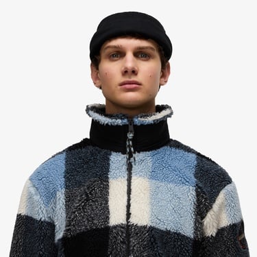  Napapijri T-Montepiana Erkek Mavi Polar Ceket