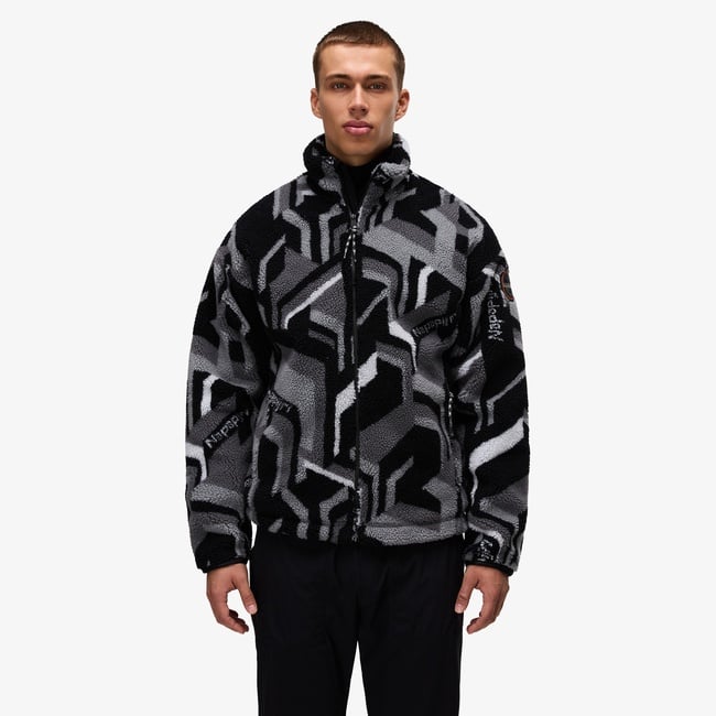  Napapijri T-Fiemme Erkek Gri Polar Ceket