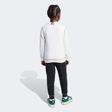  adidas Cre Set Çocuk Beyaz Eşofman Takımı