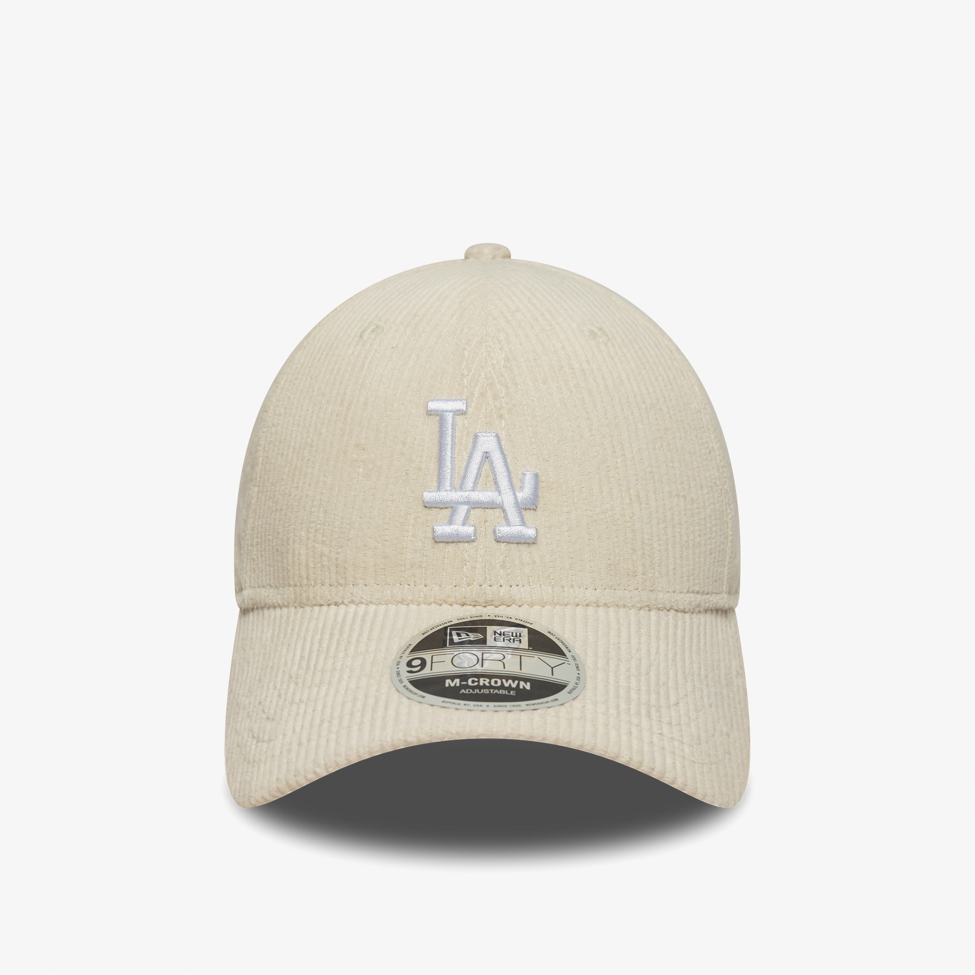 New Era LA Dodgers Cord 9Forty Unisex Bej Şapka