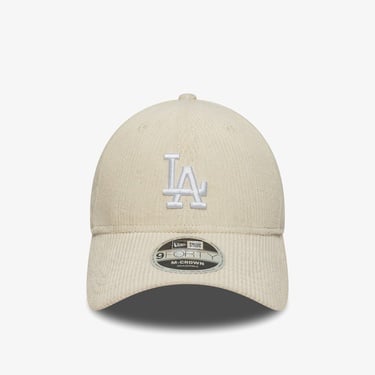  New Era LA Dodgers Cord 9Forty Unisex Bej Şapka