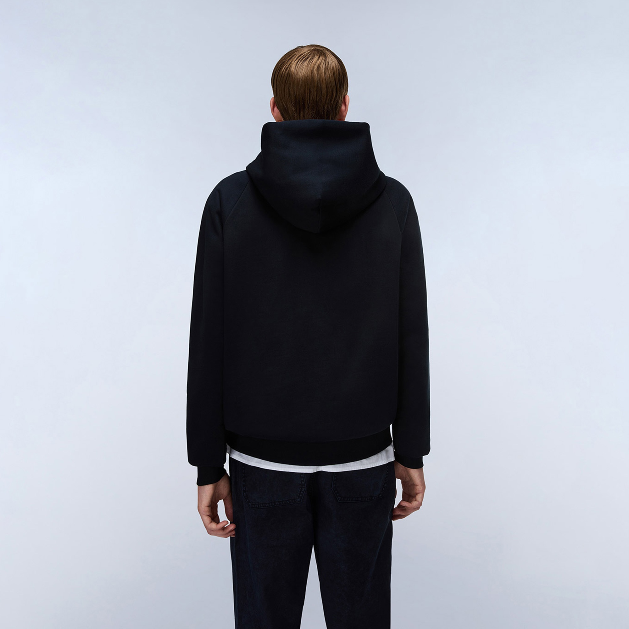 Napapijri B-Elevated Logo Erkek Siyah Sweatshirt