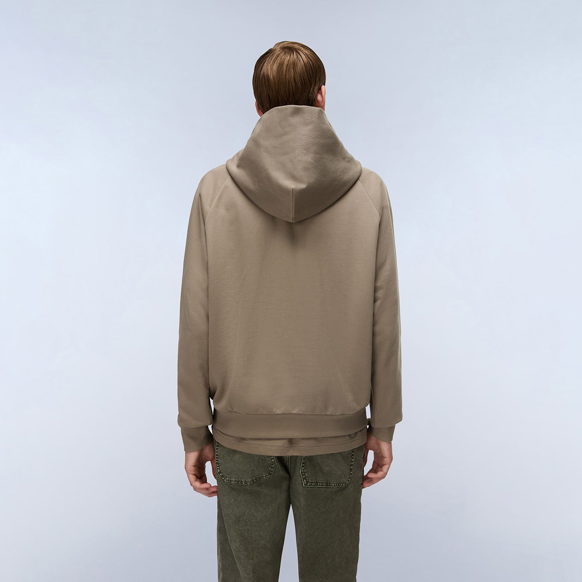 Napapijri B-Elevated Logo Erkek Kahverengi Sweatshirt